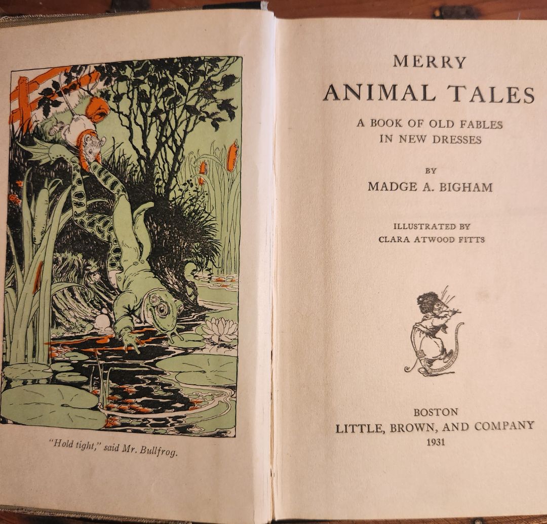 Book - Vintage Merry Animal Tales