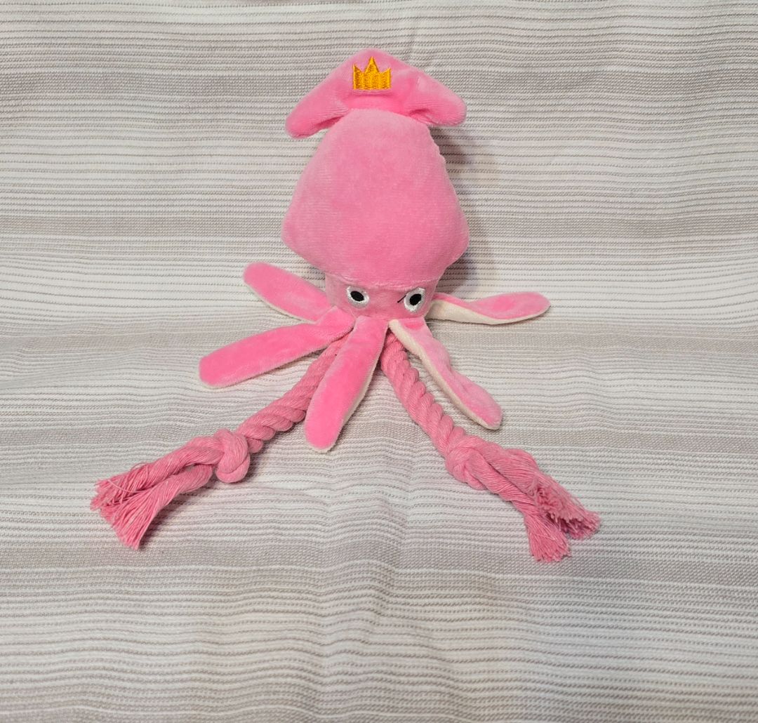Pink  Octopus Rope Toy