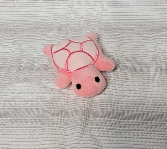 Pink  Turtle Squeak Toy