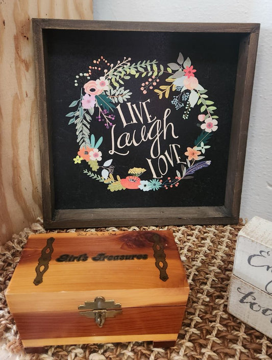 Live. Laugh. Love Sign