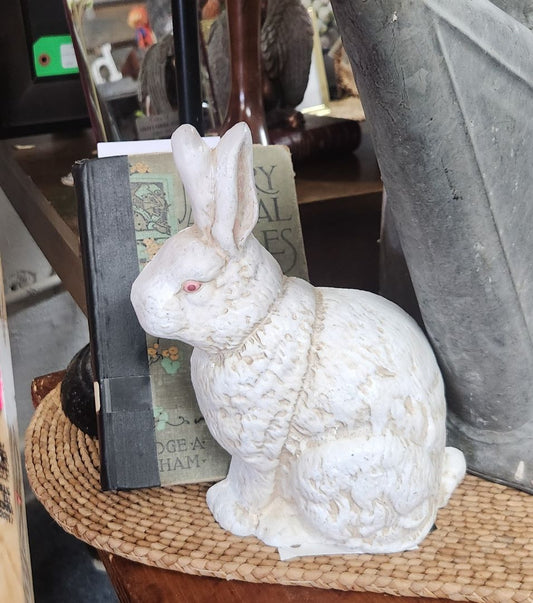 Cast Iron Bunny Figure