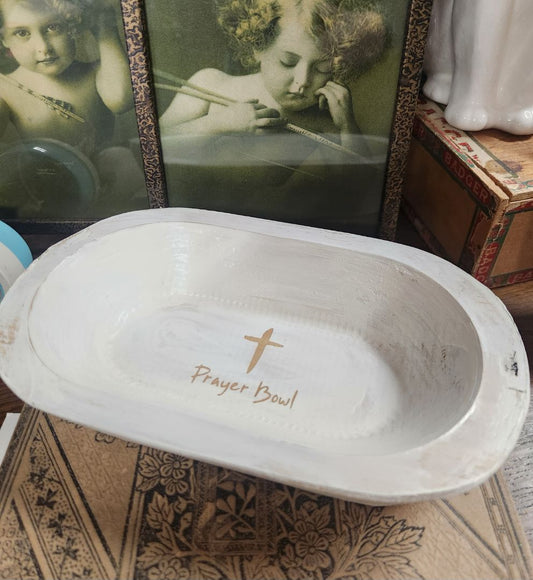 Wood Prayer Bowl