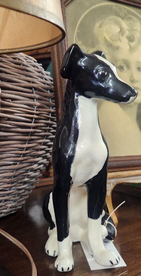 Vintage Ceramic Dog Figure