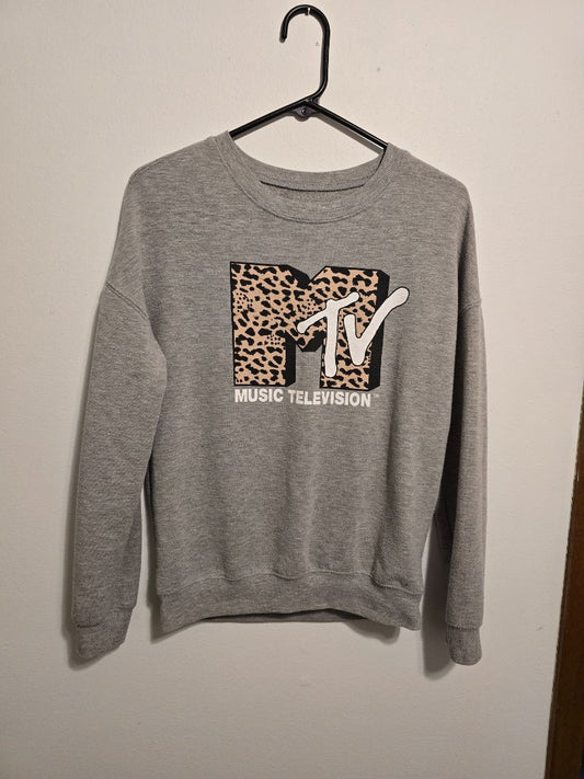 Gray MTV Sweatshirt, XSmall