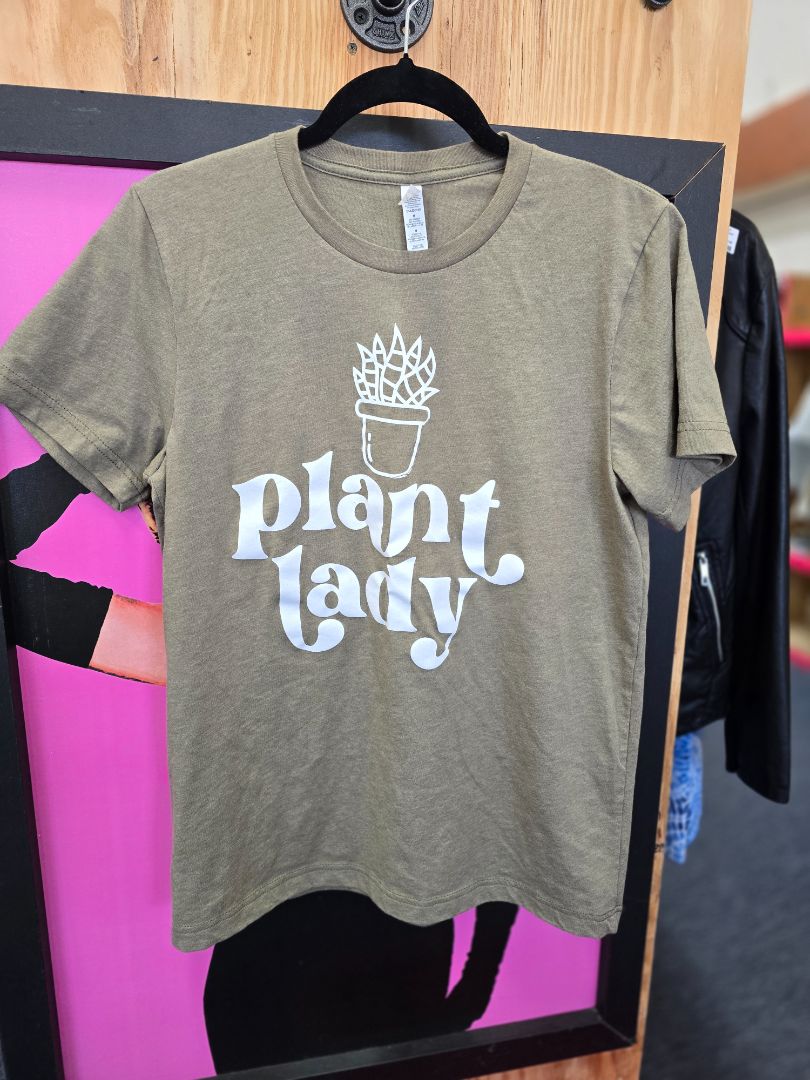 Olive Green Bella+Canvas Tshirt, Medium