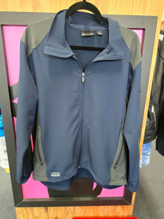 Navy/Gray Dri-Duck Mens Soft Shell Jacket, Large