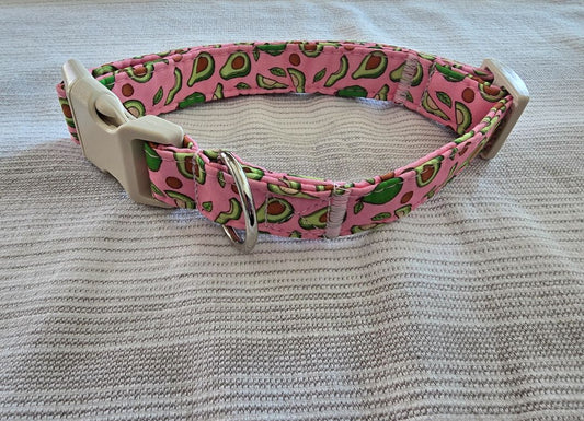 Pink Avocado Collar, Medium