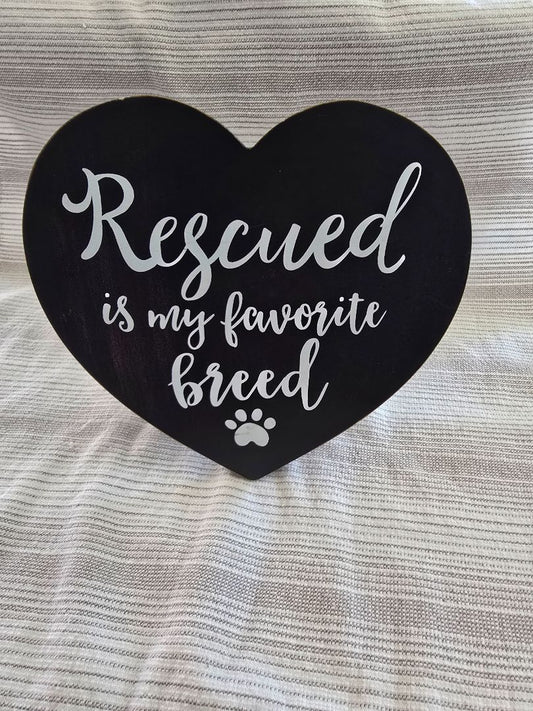 Black Heart  Rescued is Fav decor