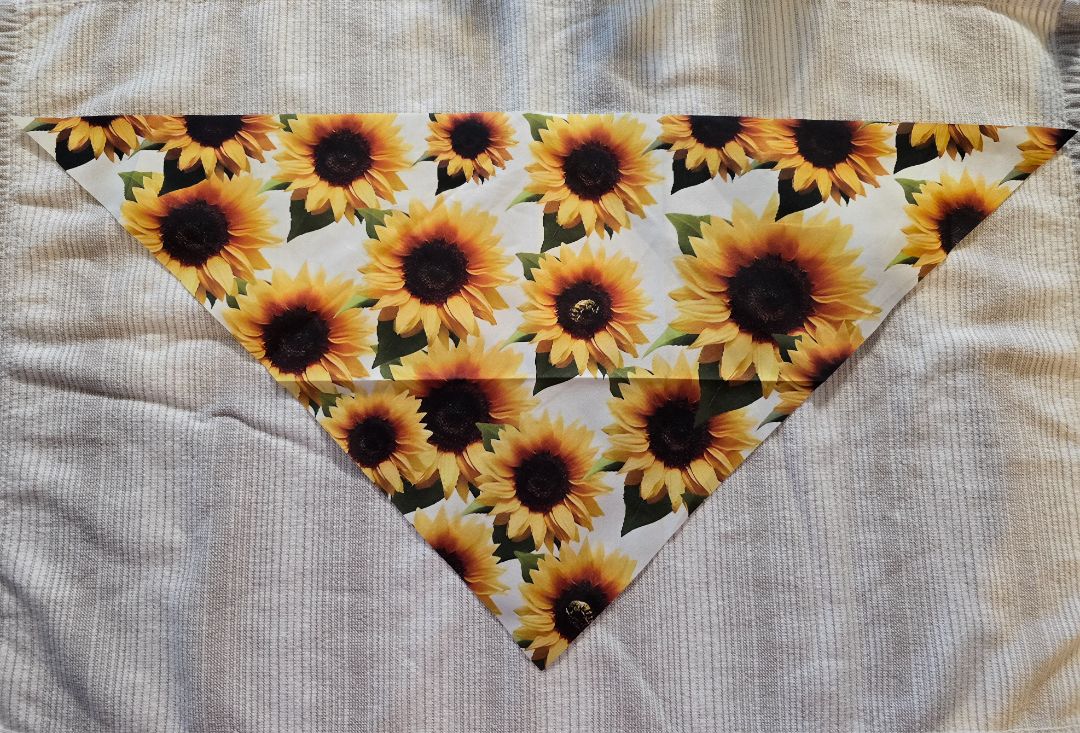 Sunflower  Bandana, One Size