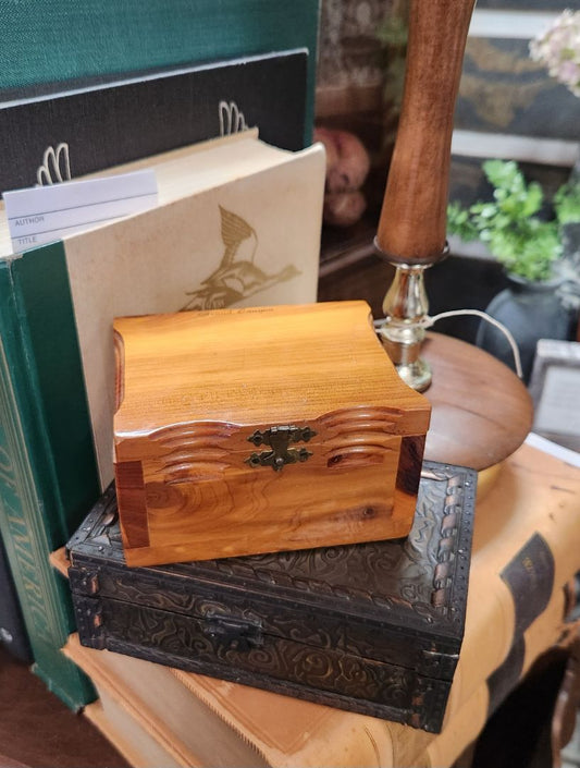 Vintage Souvenir Cedar Box - Grand Canyon