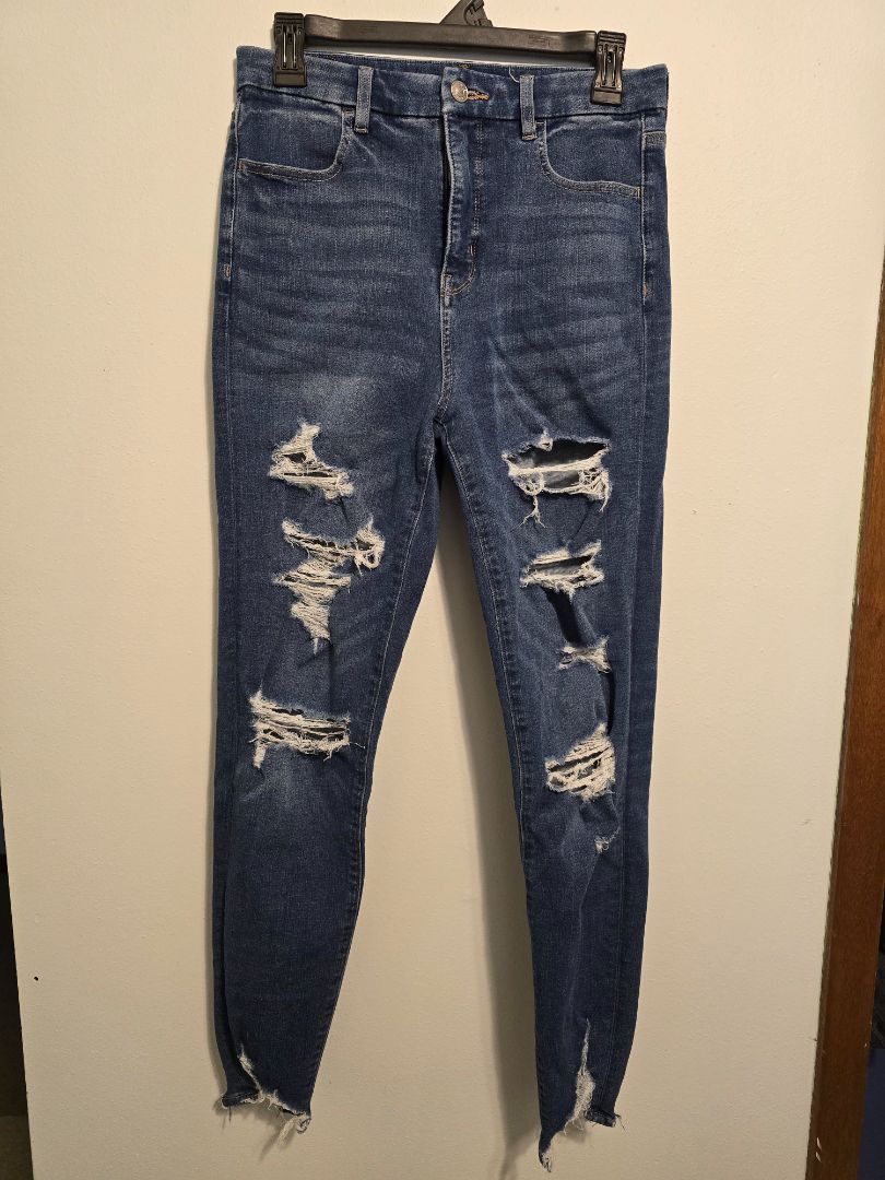 Blue American Eagle Jeans, 6