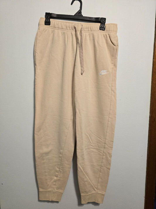 Tan NIKE Joggers, Medium