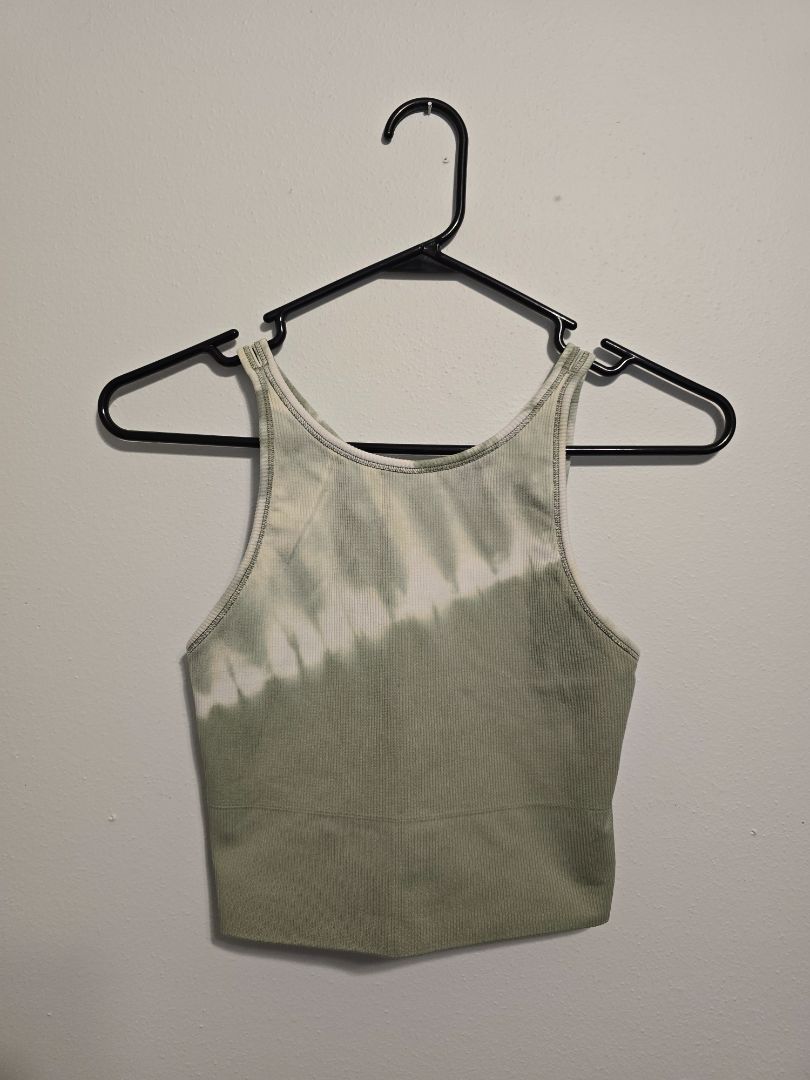 Green  Crop Tank, Small