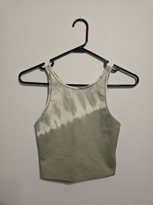 Green  Crop Tank, Small