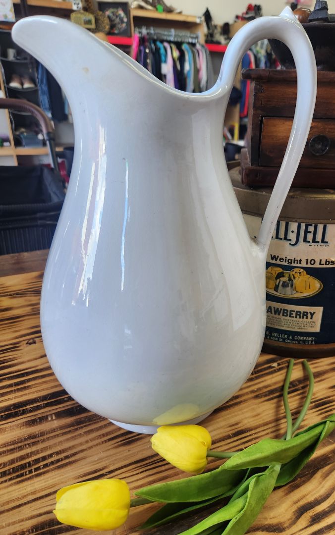 Henry Alcock &Co. Ironstone Pitcher Vintage/Antique