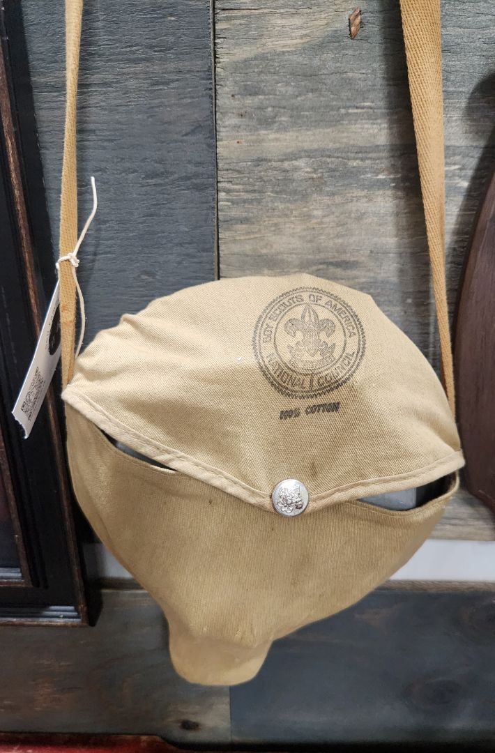 Boy Scout Cooking Set w/ Canvas Cover Vintage