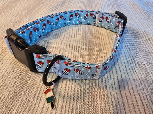 Blue Bombpop Collar, Large