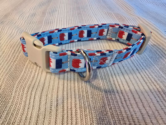 Blue Popsickle Collar, Large