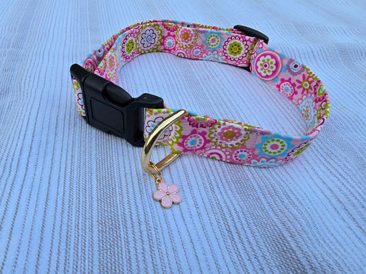 Pink Multicolor Collar, Large