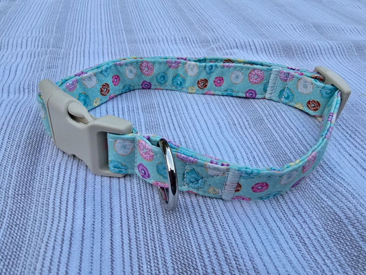Blue Donuts Collar, Large