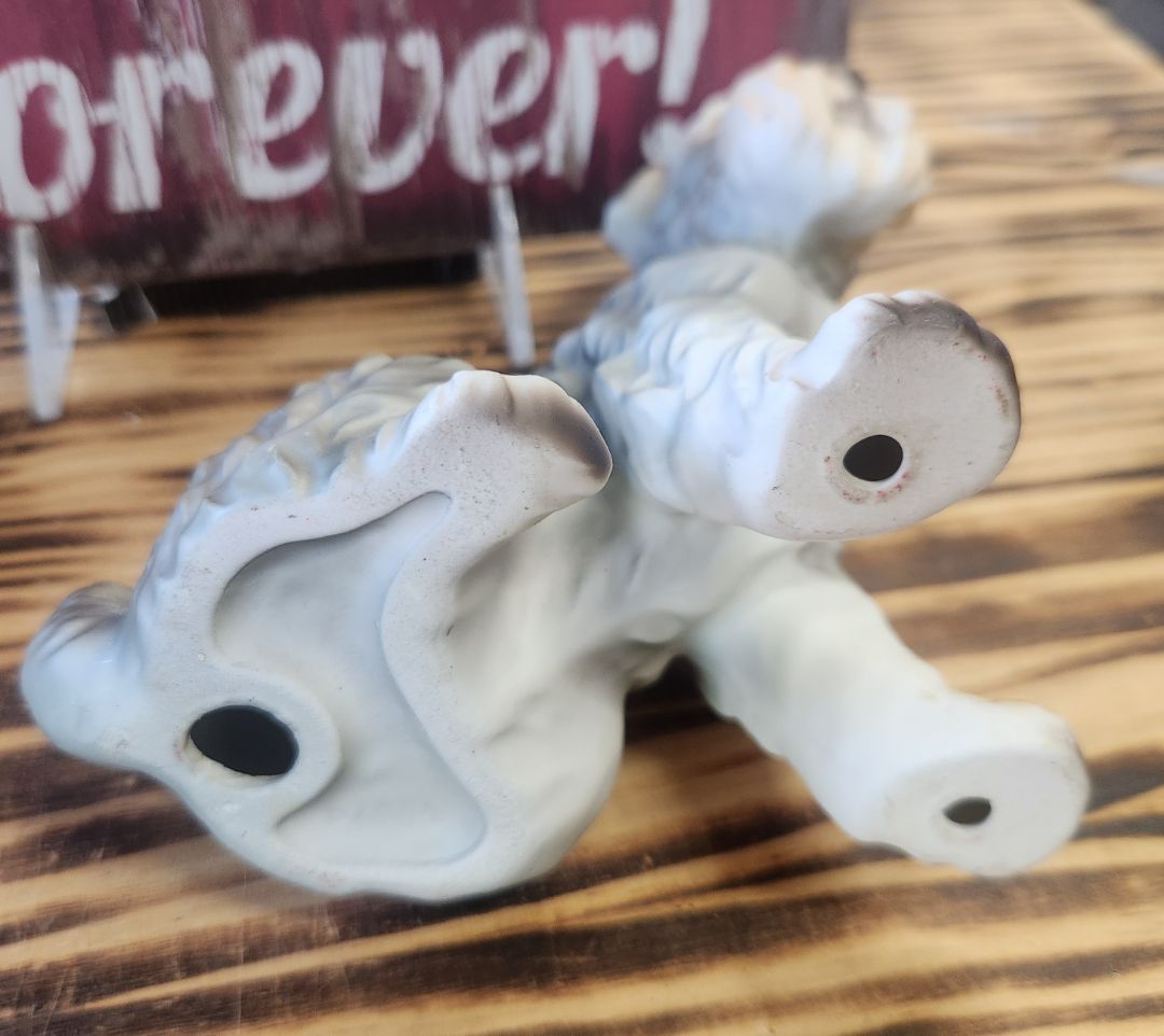 Stilia Schnauzer Dog Figurine Vintage
