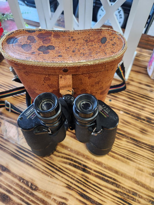 Empire Binoculars w/Case Vintage