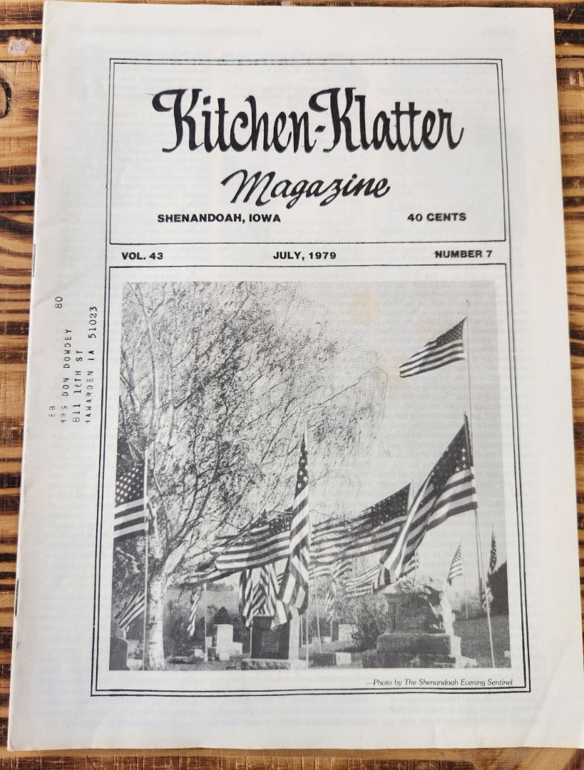 Kitchen Klatter Magazine Vintage