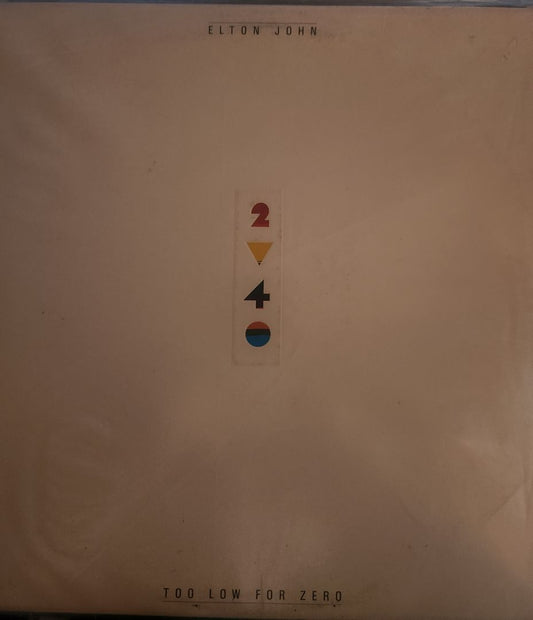 Elton John - Too Low for Zero Vinyl
