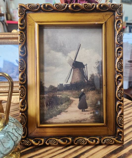 Framed Dutch Print Decor