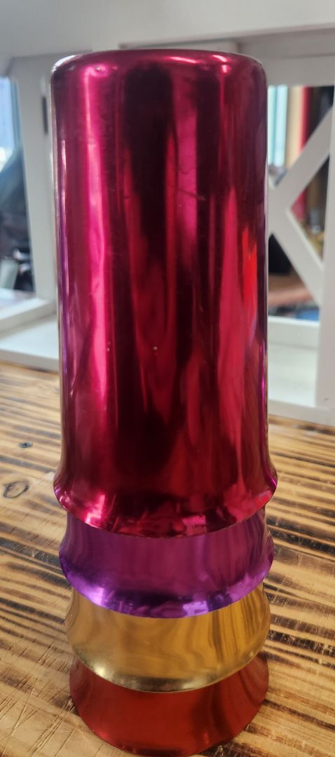 Sunburst Aluminum Tumblers S/4 Vintage