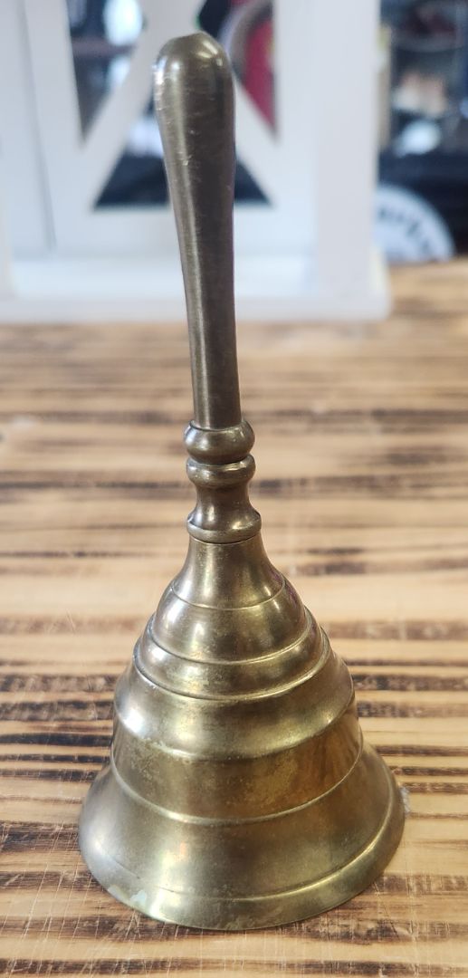Vintage Small Brass Hand Bell