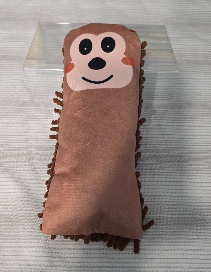 Brown  Monkey Squeak Toy