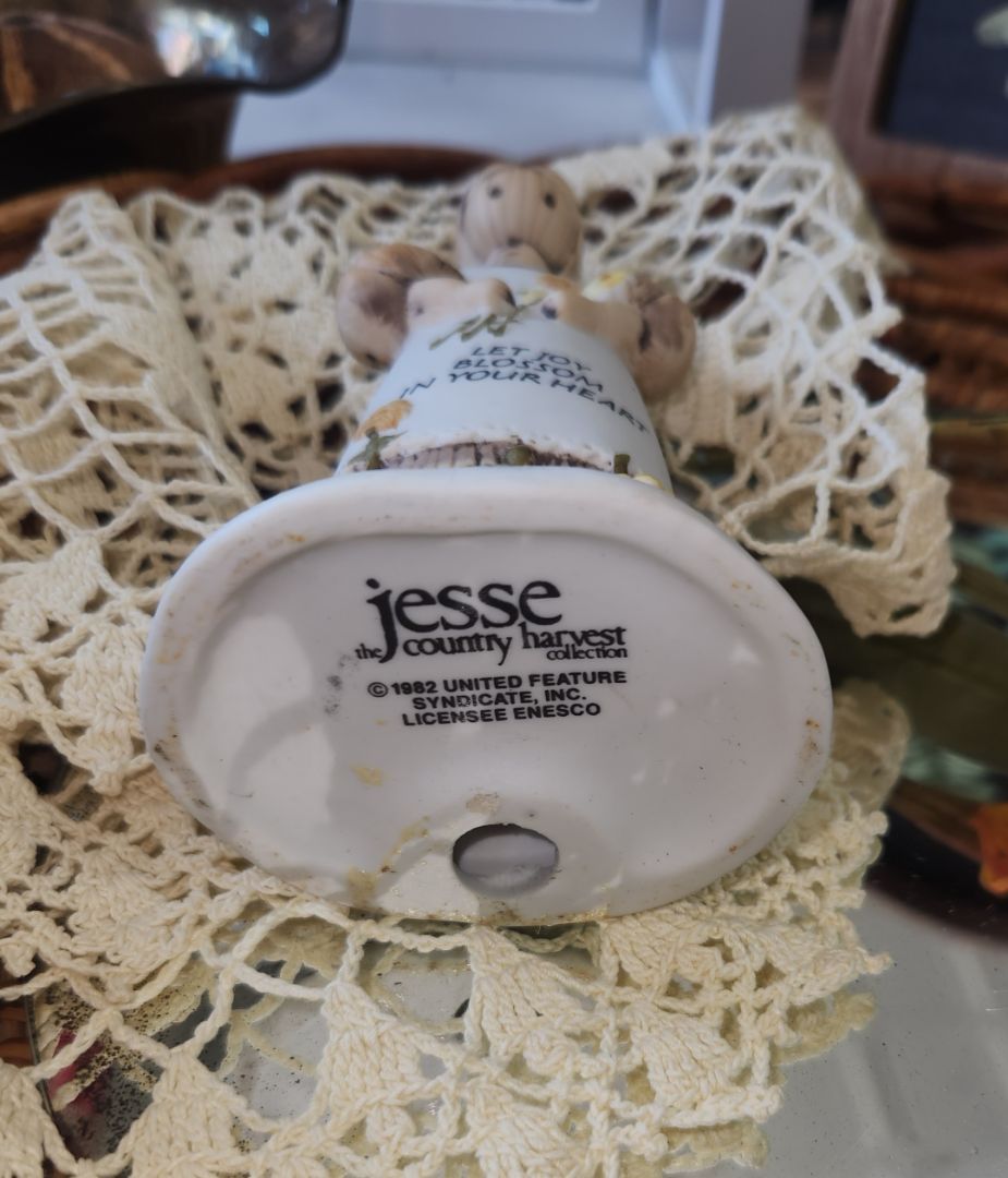 Vintage Jessie Country Harvest Figure
