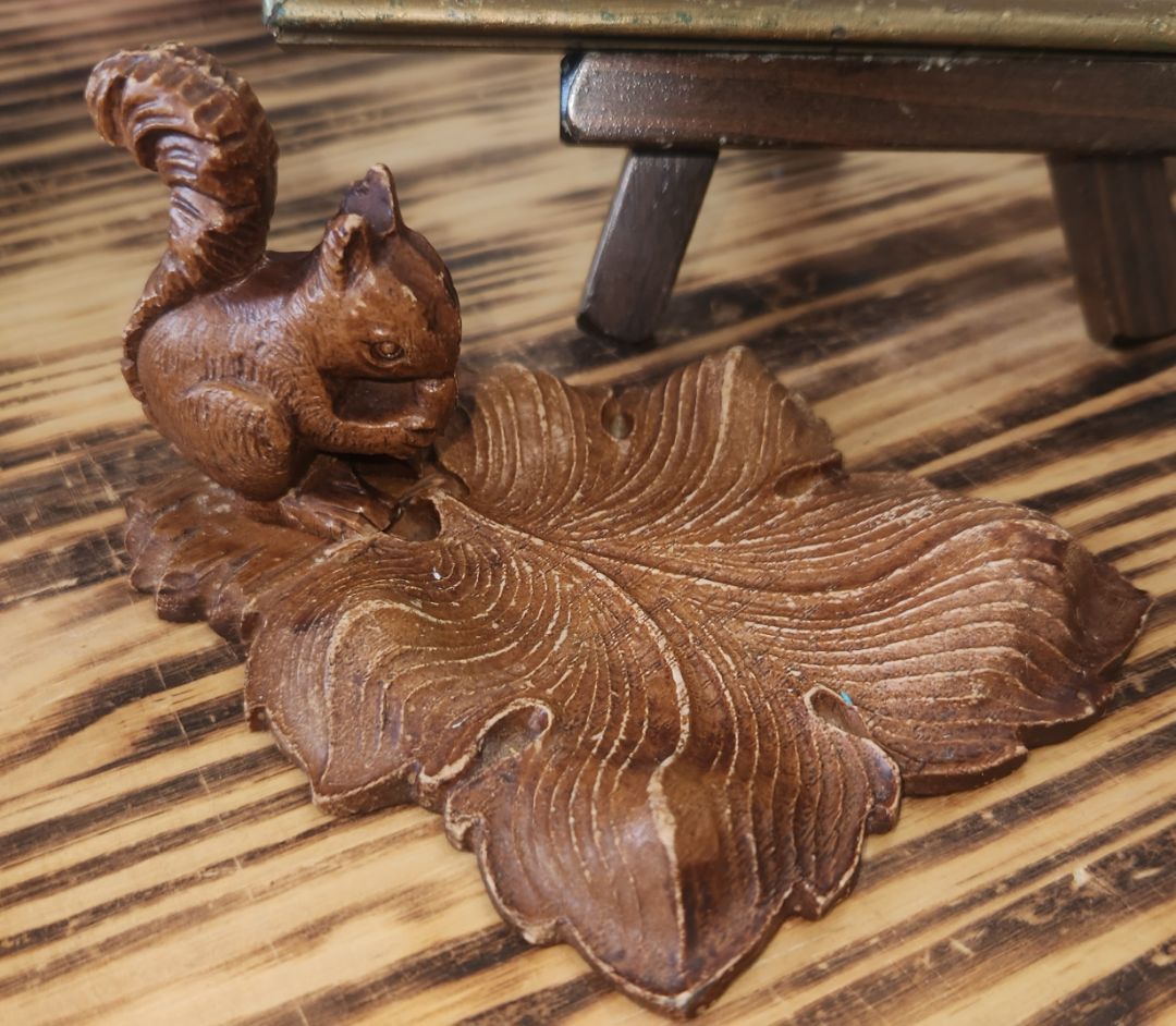 Vintage Genuine Burwood Squirrel Figure