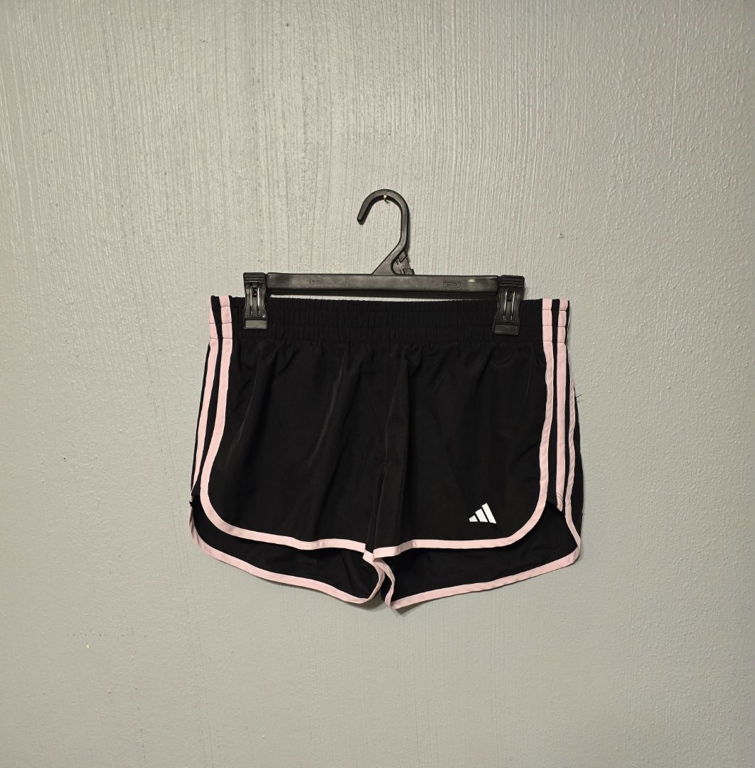 Adidas Athletic Shorts, Medium,Black/Pink, Amira’s closet