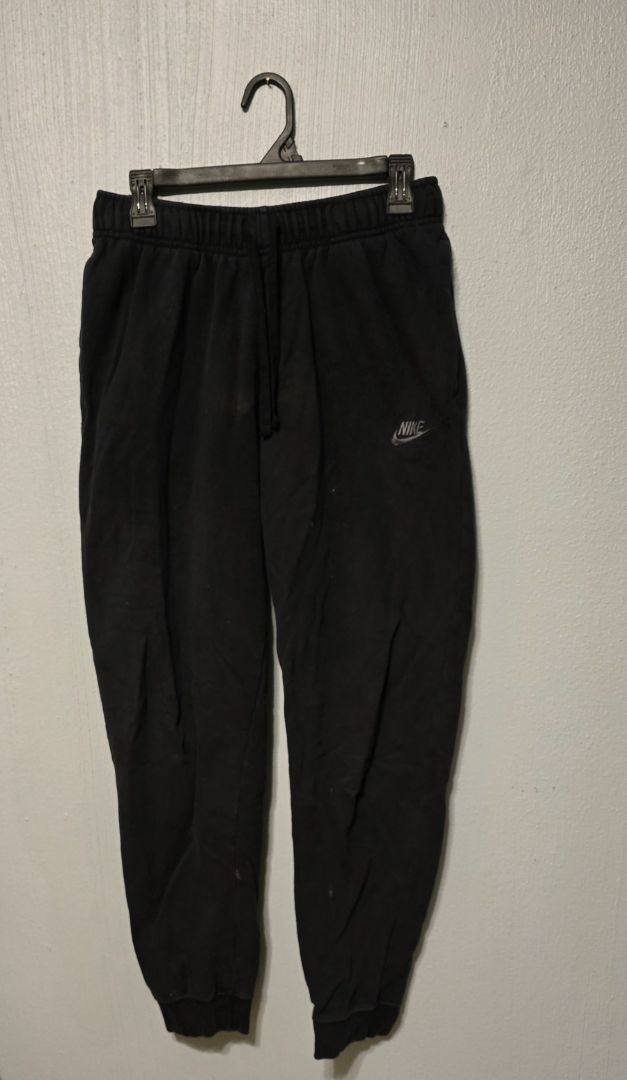 Nike Joggers (bleach spots), Medium,Black, Amira’s closet