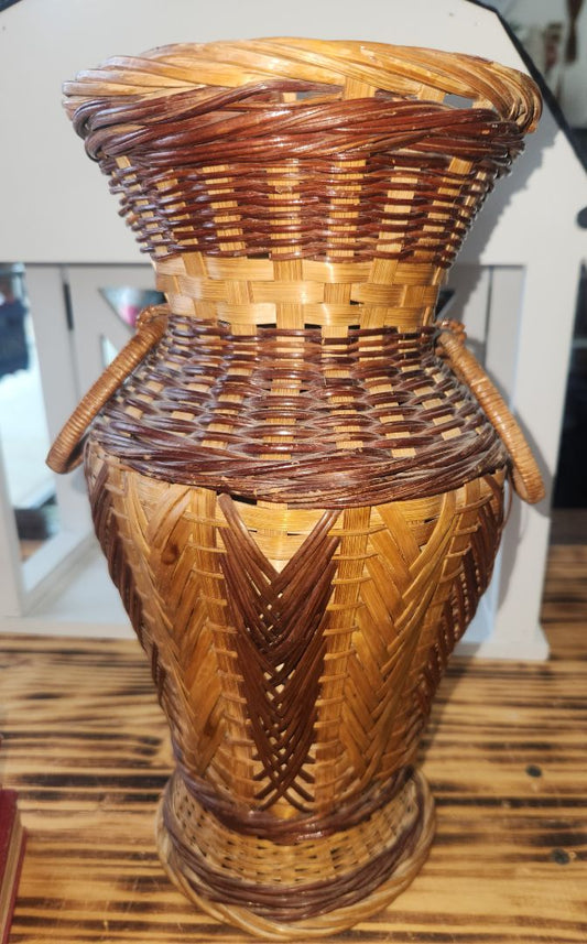 Woven Basket Vase