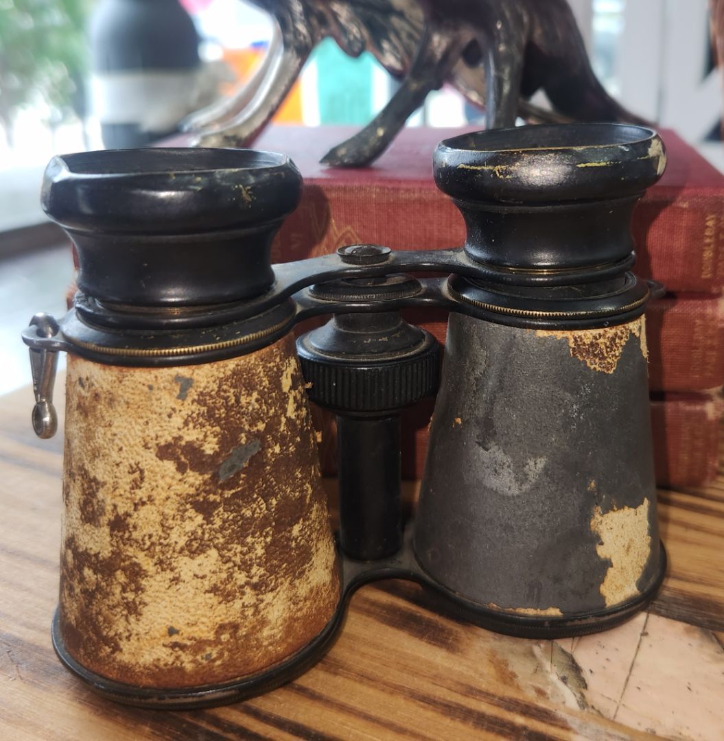Antique Marchand Paris Binoculars