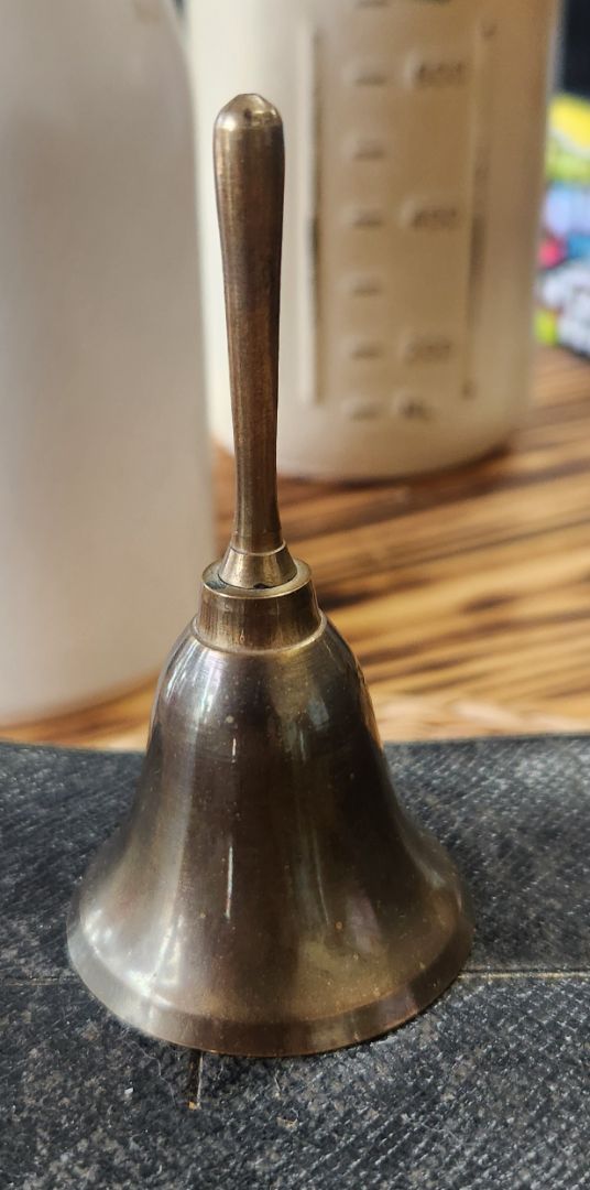 Vintage Small Brass Bell