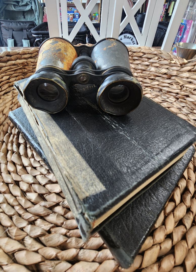 Antique Marchand Paris Binoculars