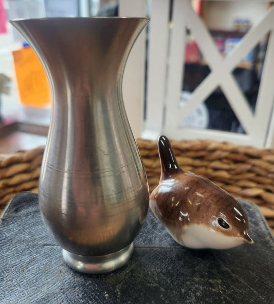 Vintage KDM Royal Holland Daalderop Pewter Vase