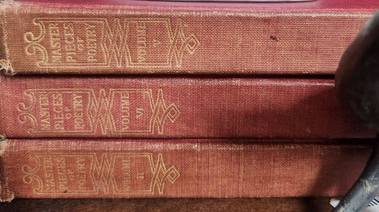 Antique Book Little Masterpieces of English Poetry