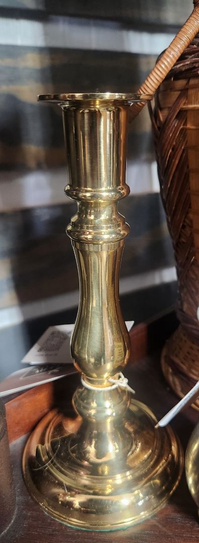 Decor Gallery Originals Brass Candlestick w/Tag