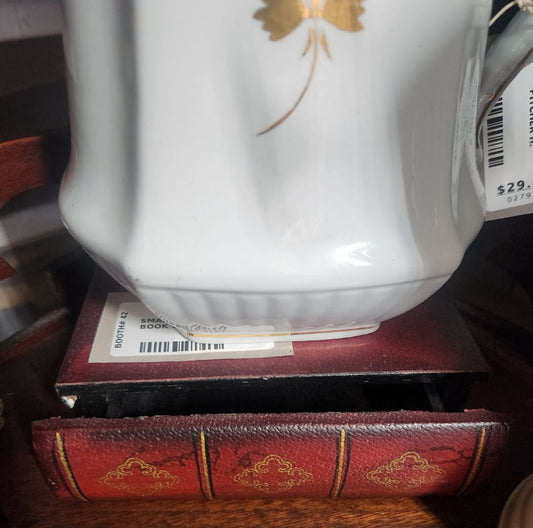 Decor Small Faux Red Book w/Drawer