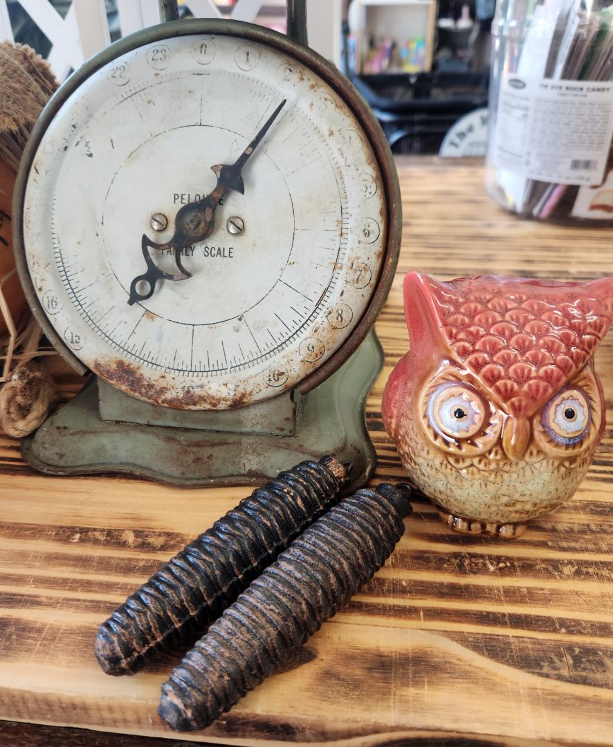 Antique Cuckoo Clock Pinecone, DCH Family LLC