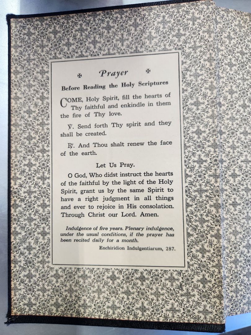 Vintage New Catholic Edition of the Holy Bible, DCH Family LLC