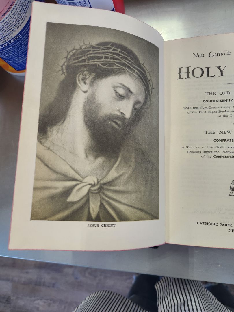 Vintage New Catholic Edition of the Holy Bible, DCH Family LLC