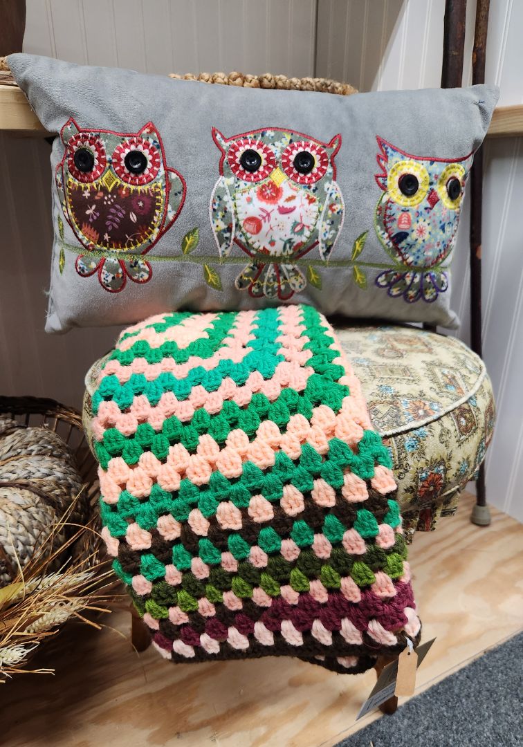 Vintage Small Lap Afghan, DCH Family LLC