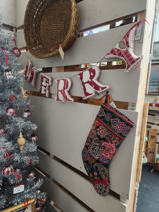 Vera Bradley Stocking Holiday Decor, DCH Family LLC