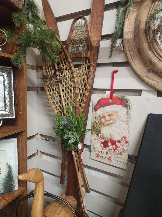 Snow Skis w/ Snowshoes & Pole Vintage, DCH Family LLC